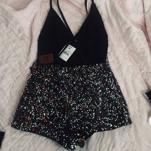 Bing sexy one piece short